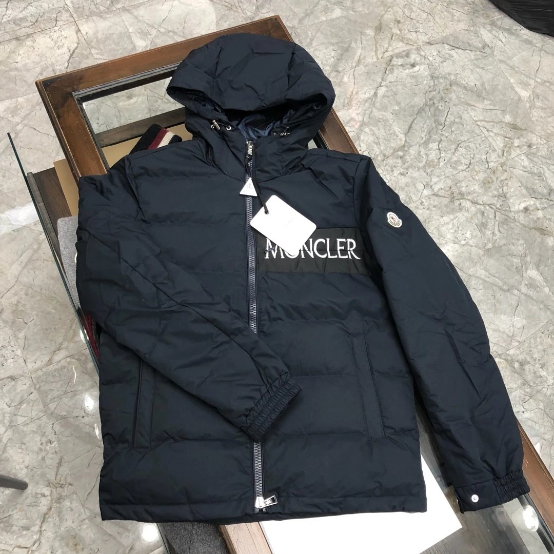 Moncler Moncler Genius White Down Jacket with Logo Hood - 27
