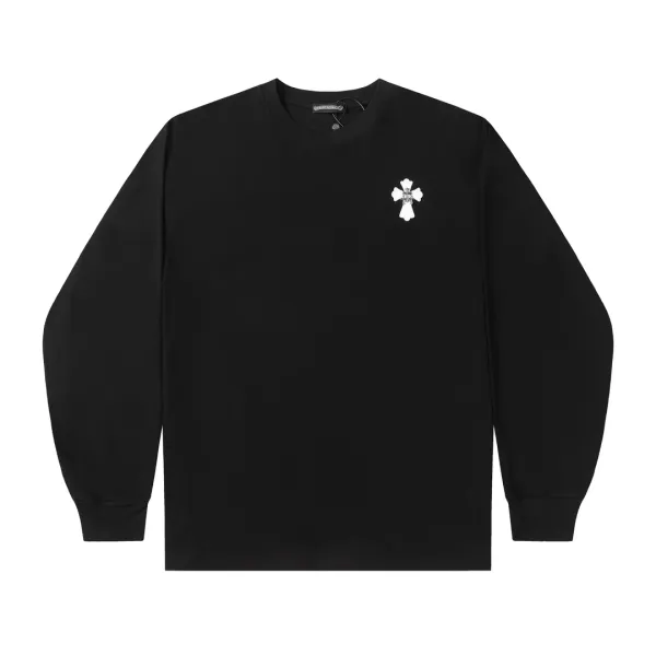 Chrome Hearts Cross Embroidered White Hoodie - 21