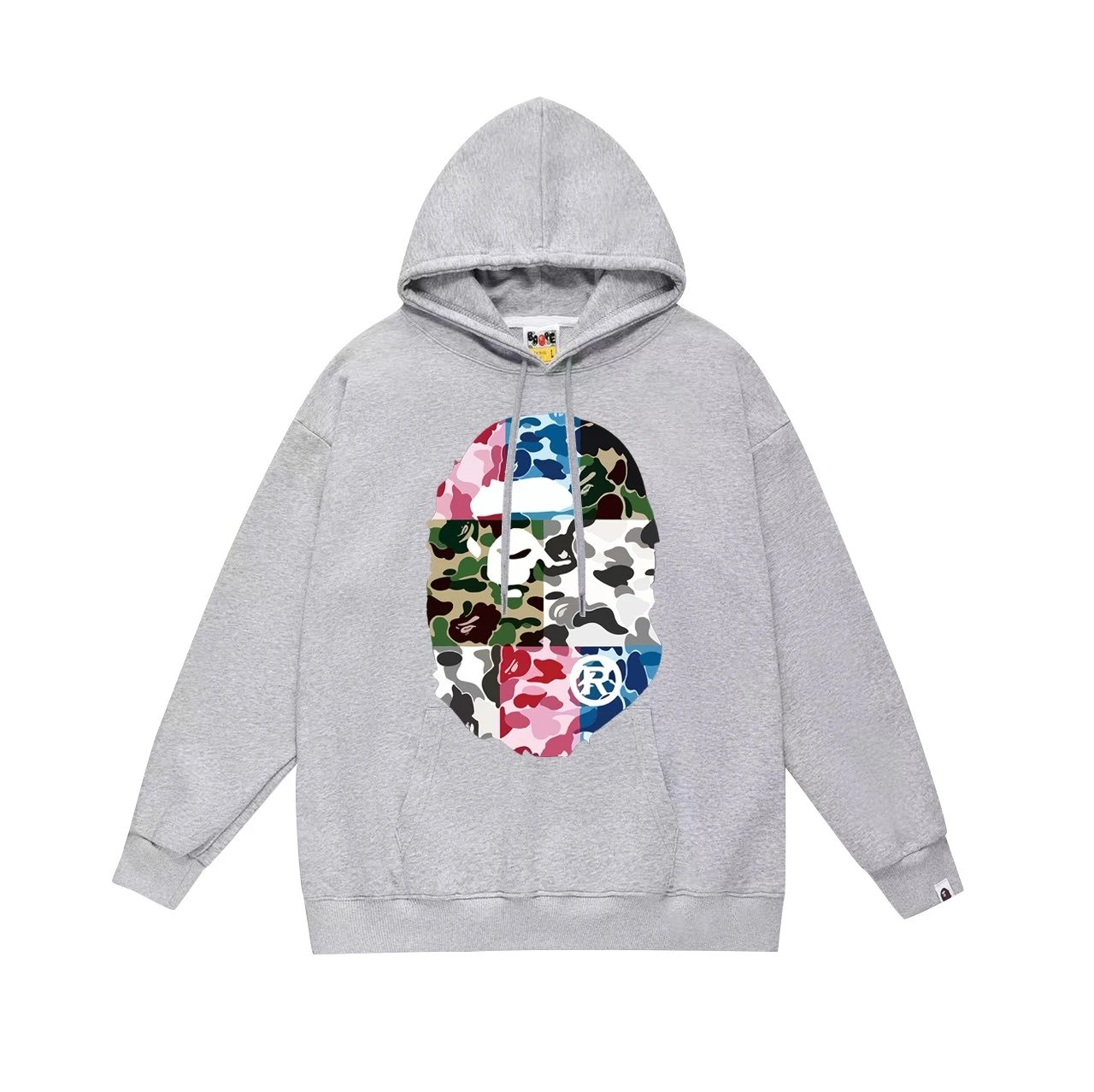 A Bathing Ape Hoodies & Sweatshirts Graphic Logo Pullover Hoodie — 115-3