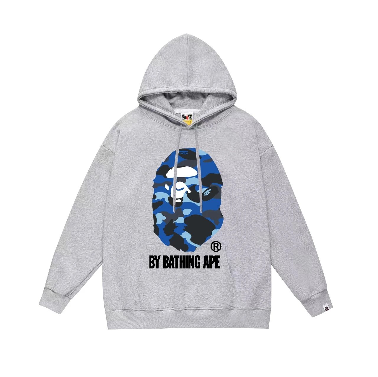 A Bathing Ape Hoodies & Sweatshirts Head Graphic Pullover Hoodie — 107-6