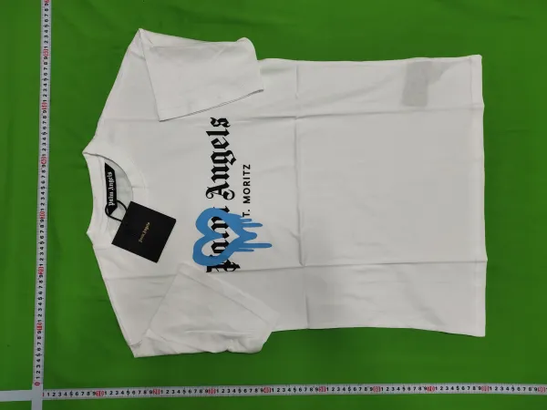 Palm Angels Arch Logo Oversized T-Shirt Black - 4
