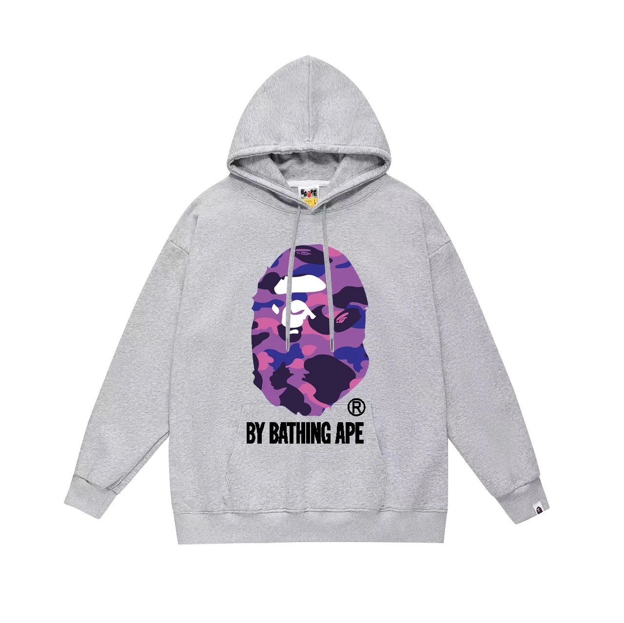 A Bathing Ape Hoodies & Sweatshirts Head Graphic Pullover Hoodie — 108-3