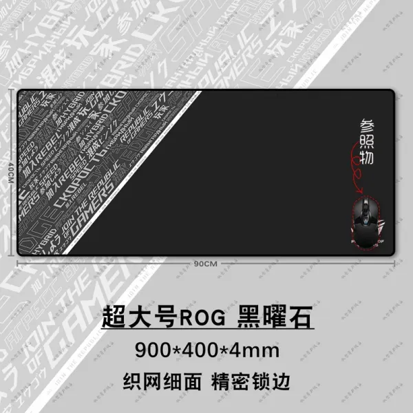 Design Takashi Murakami x FaZe Clan Blue Mousepad Computer Accessories - 3