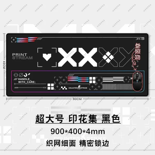 Design Takashi Murakami x FaZe Clan Blue Mousepad Computer Accessories - 5