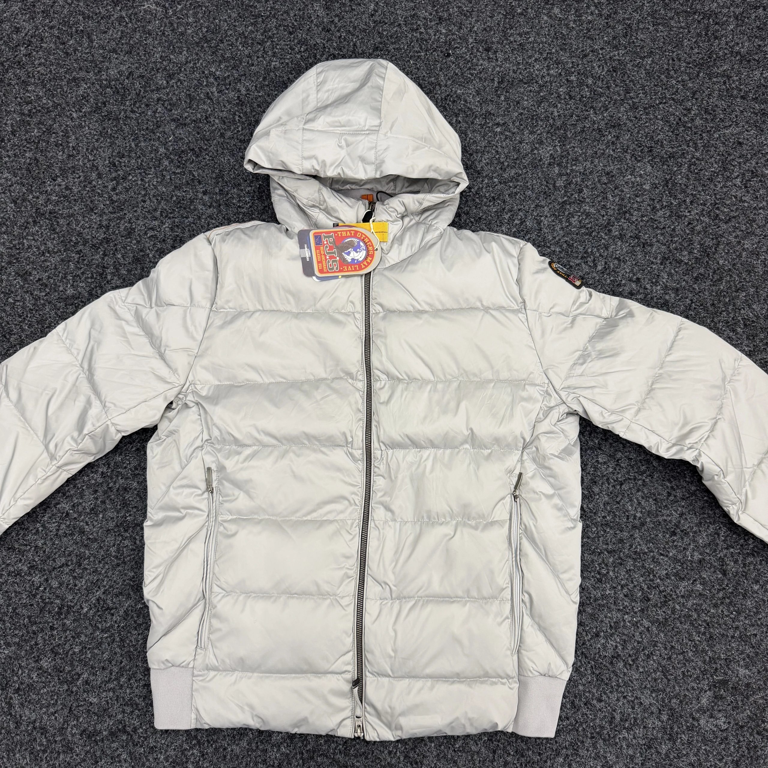 PJS Down Jacket - Silver