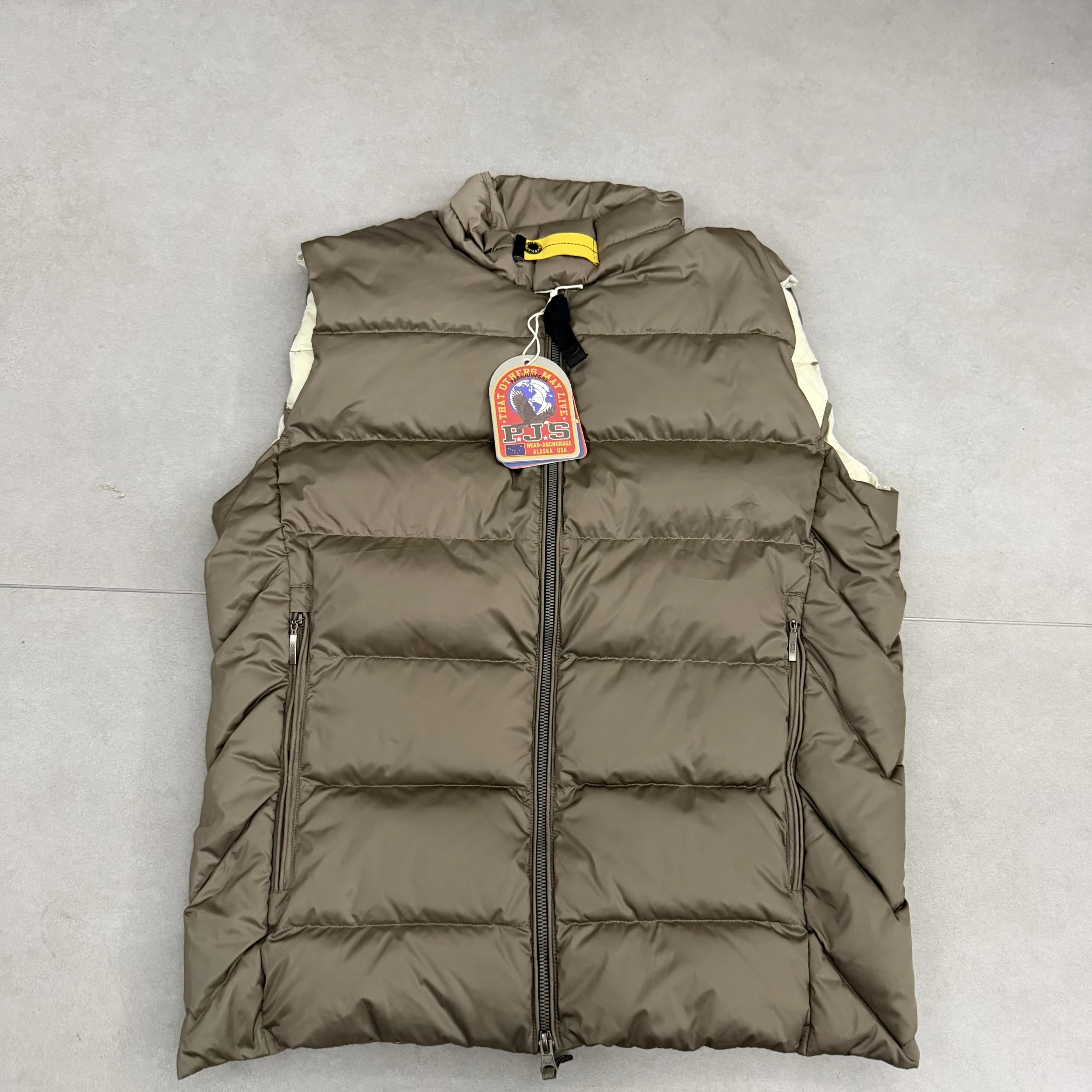 PJS Sleeveless Down Jacket - Green