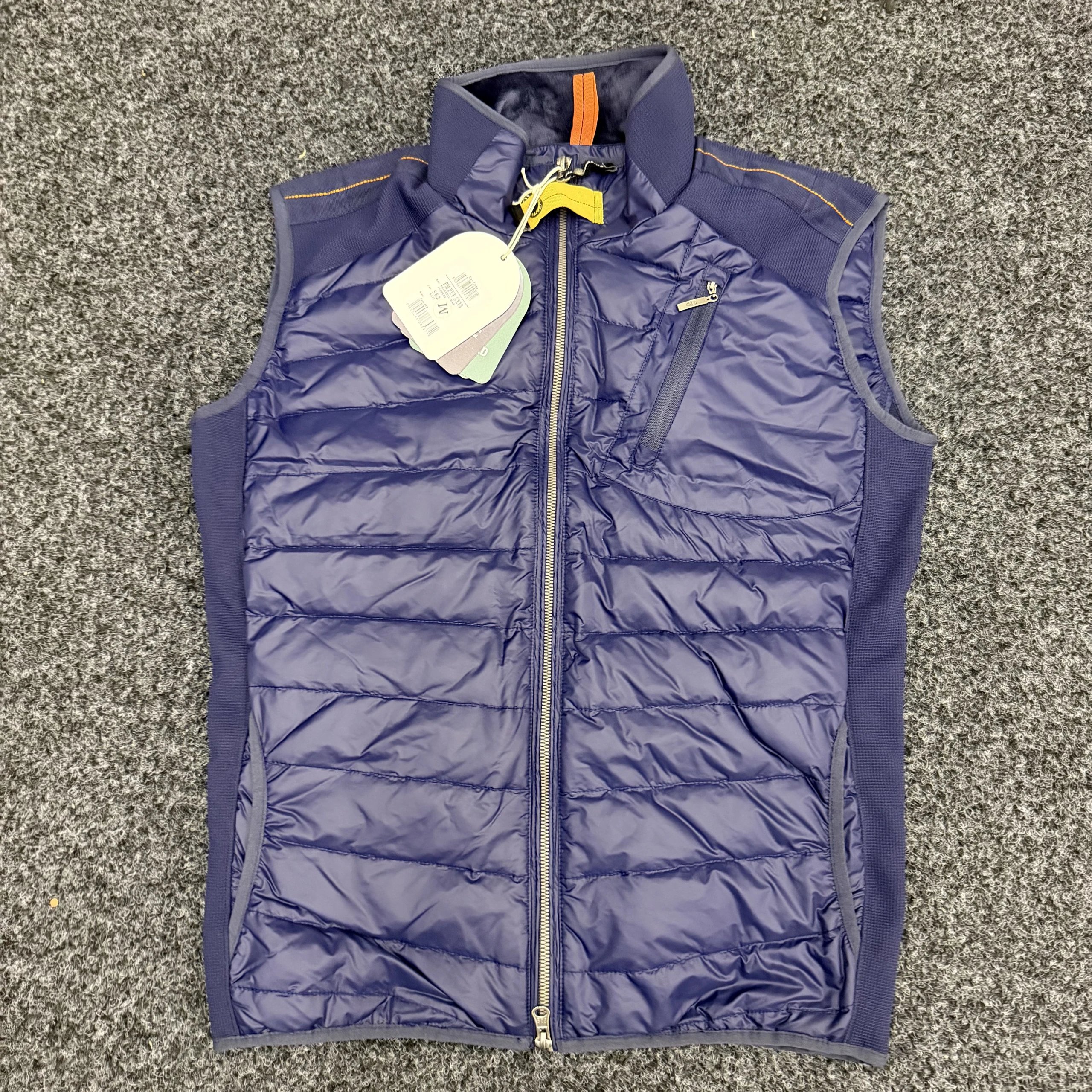 PJS Sleeveless Jacket - navy blue