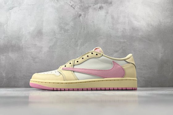 Zhenhui Travis Scott x Jordan Air Jordan 1 Low OG Soft Pink - IQ7604 100