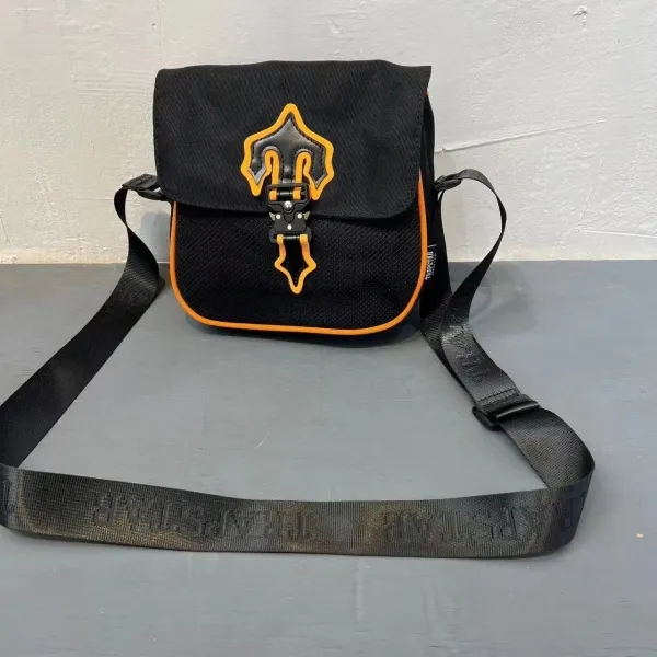 Trapstar Shield Logo Crossbody Bag Black - 4