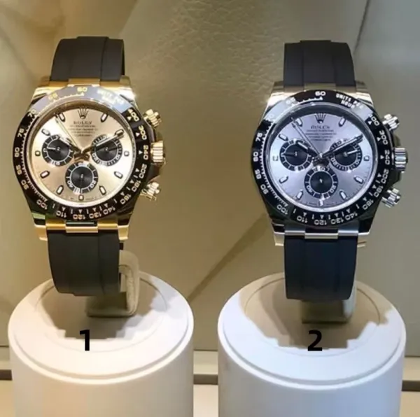 Rolex Daytona 116518LN Gold Chronograph Watch - 1