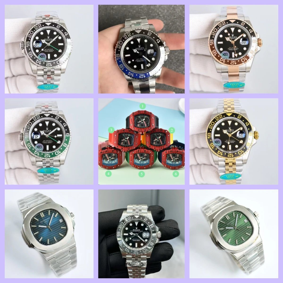 Rolex GMT-Master II & Patek Ph