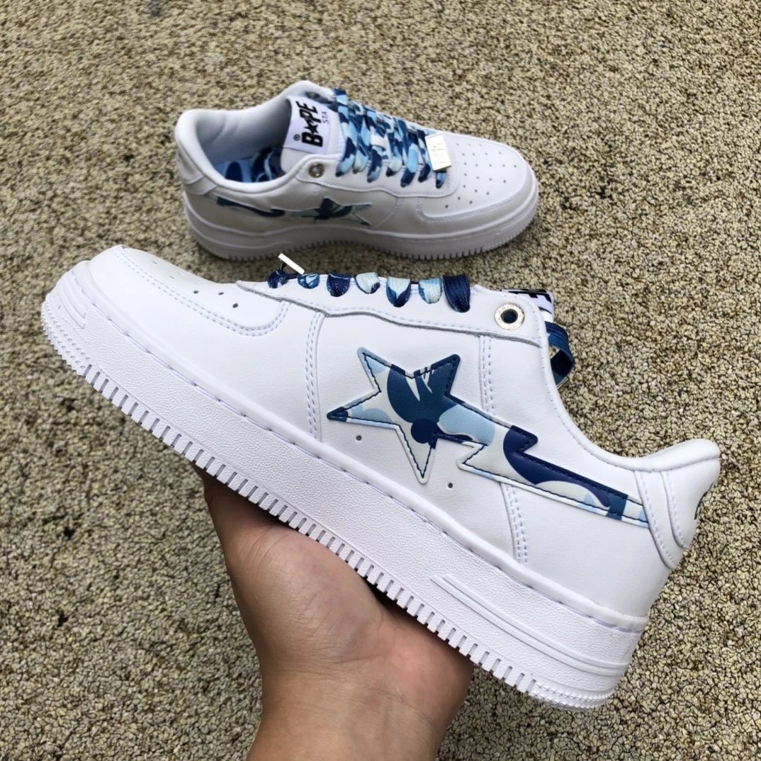 BAPE Sta Low Vintage White