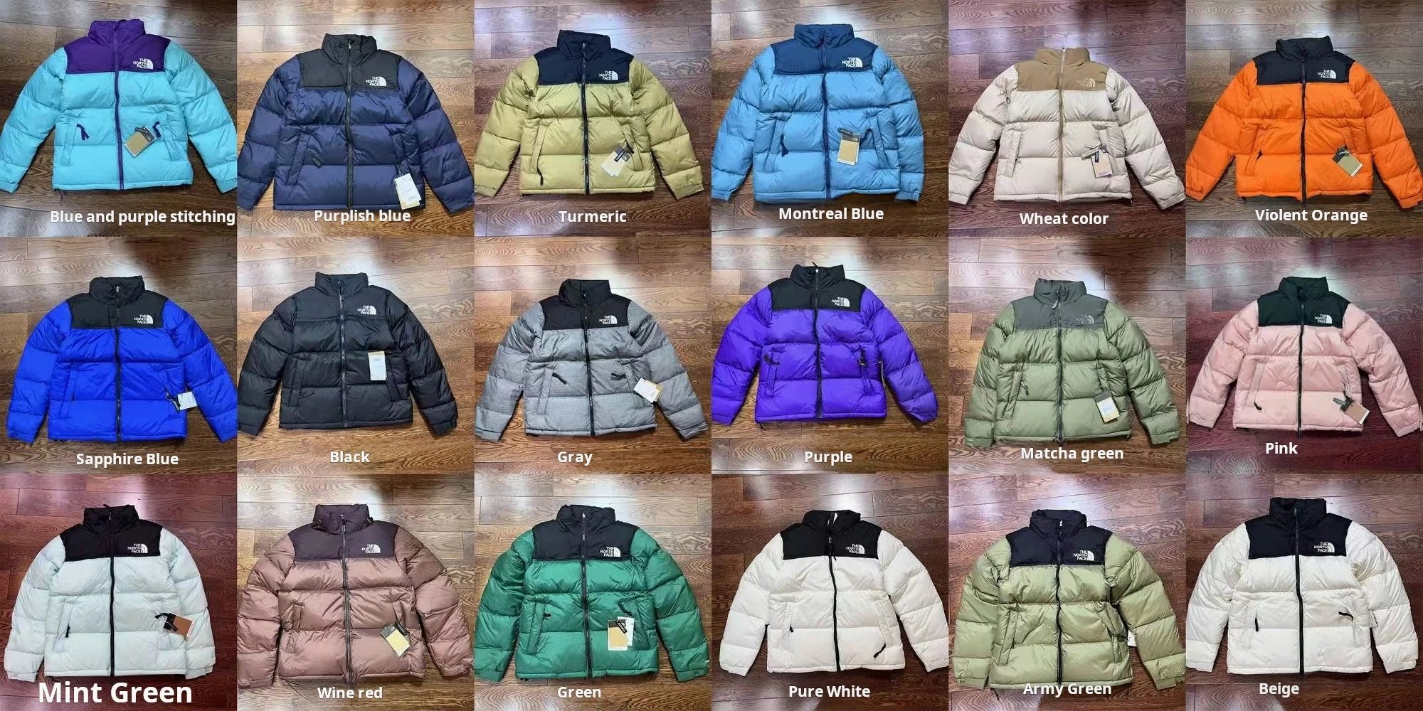 Best batch 1996 down jacket NPC chip