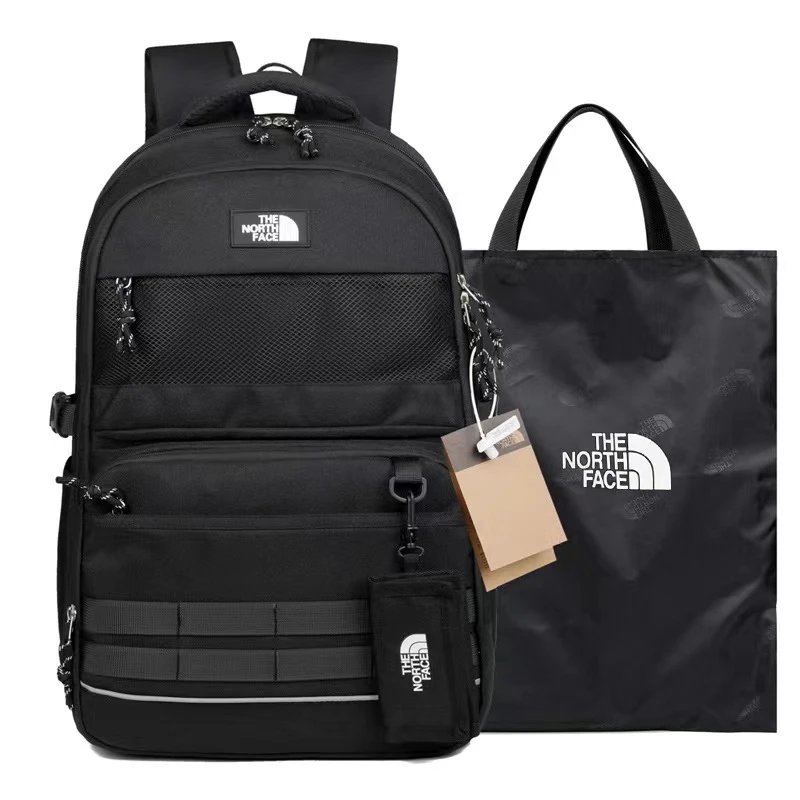Nike Swoosh Logo Box Bag Black / White Crossbody Bag - 8