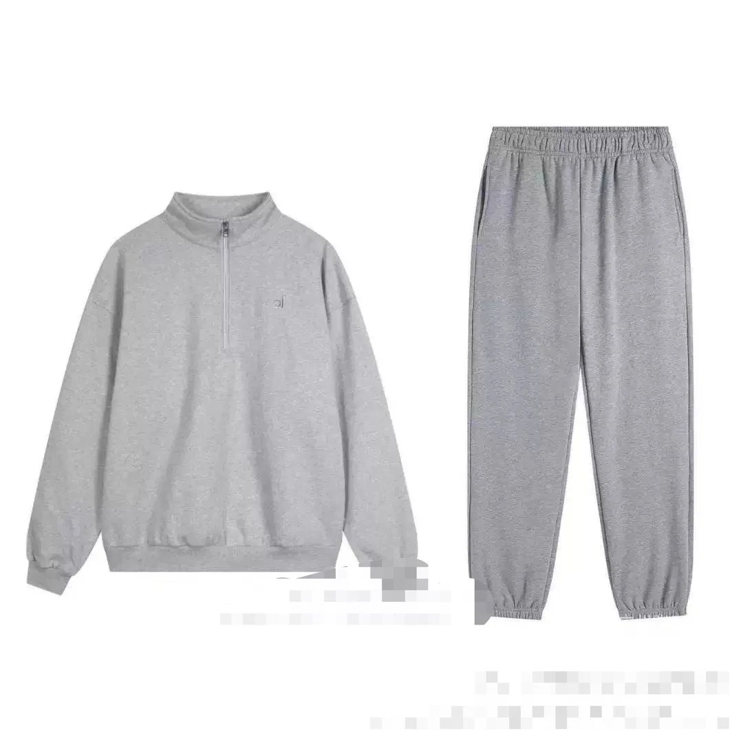 Grey Half Zipper Foot Strap Set