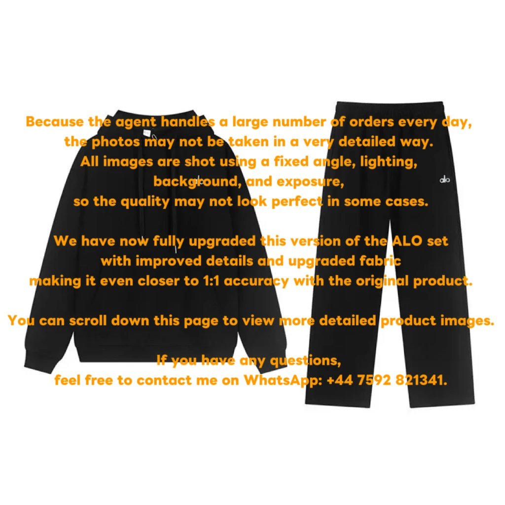 Correct version of alo hooded sweatshirt set yupoo: https://a-perfect-product-catalog.x.yupoo.com/albums/234461751?uid=1