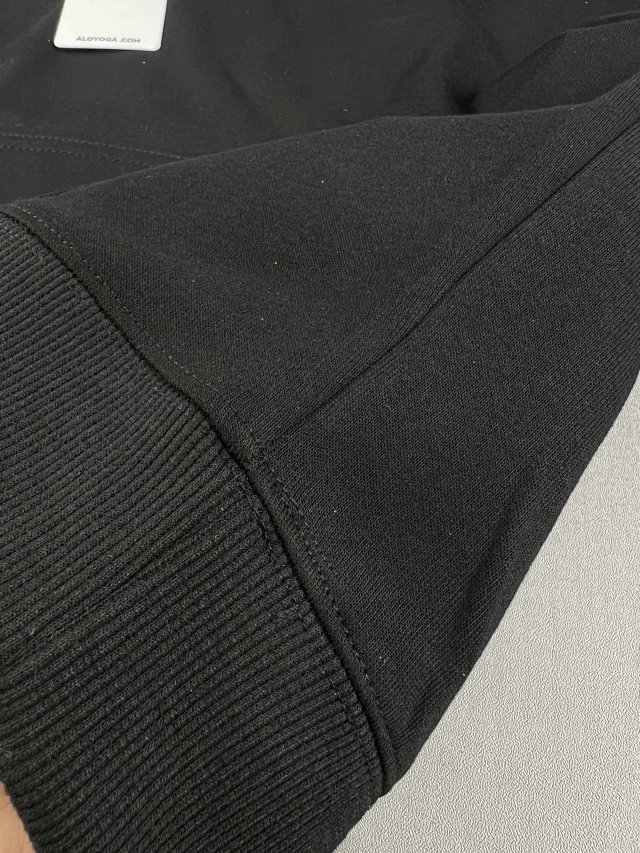 Alo Black Hoodie & Sweatpants Set: seller detail photo 8