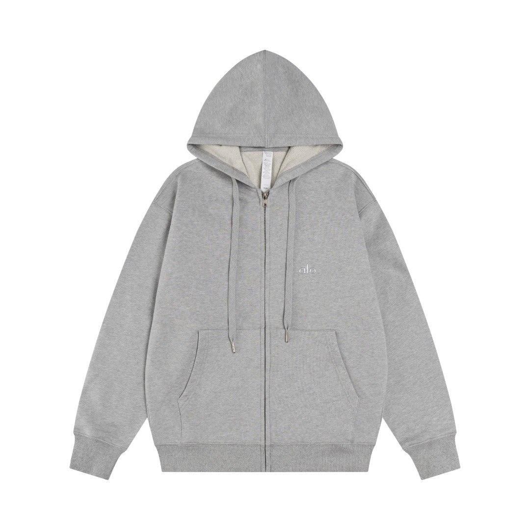 521 Gray Zip Hoodie