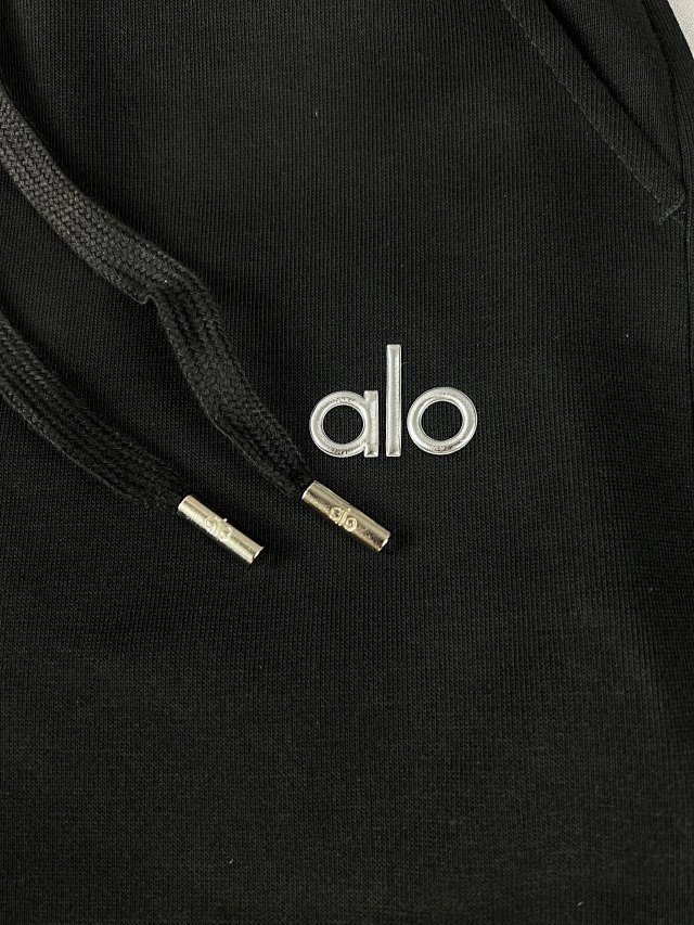 Alo Black Hoodie & Sweatpants Set: seller detail photo 13