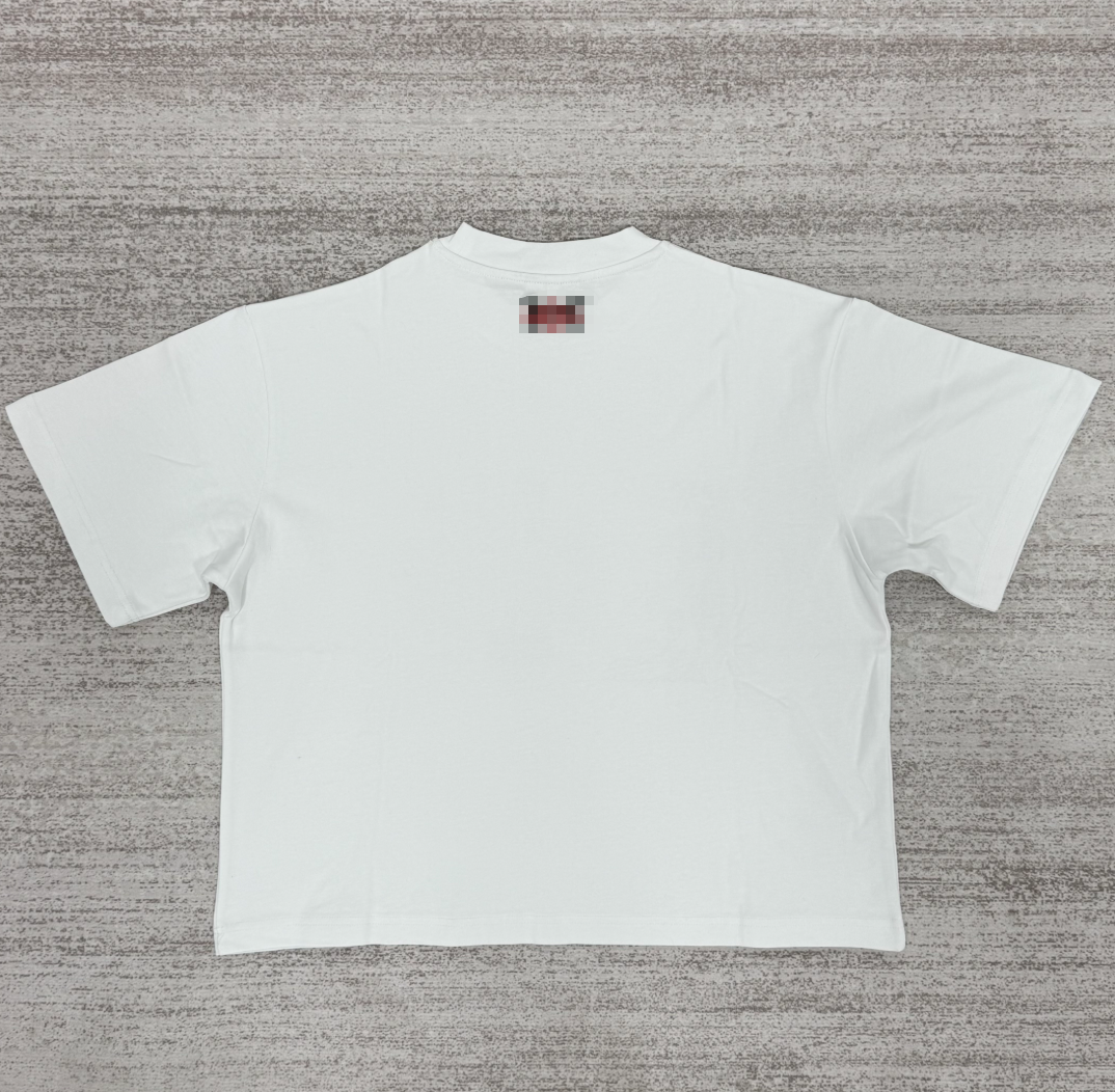 U&M co-branded VersionPrintEmbroideredWhiteShort Sleeve