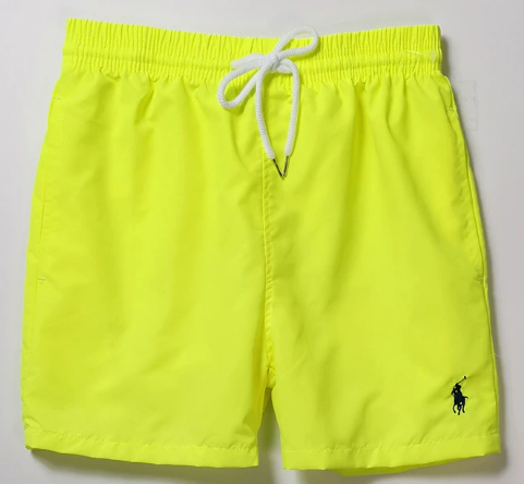 Polo Ralph Lauren Board Shorts Neon Yellow