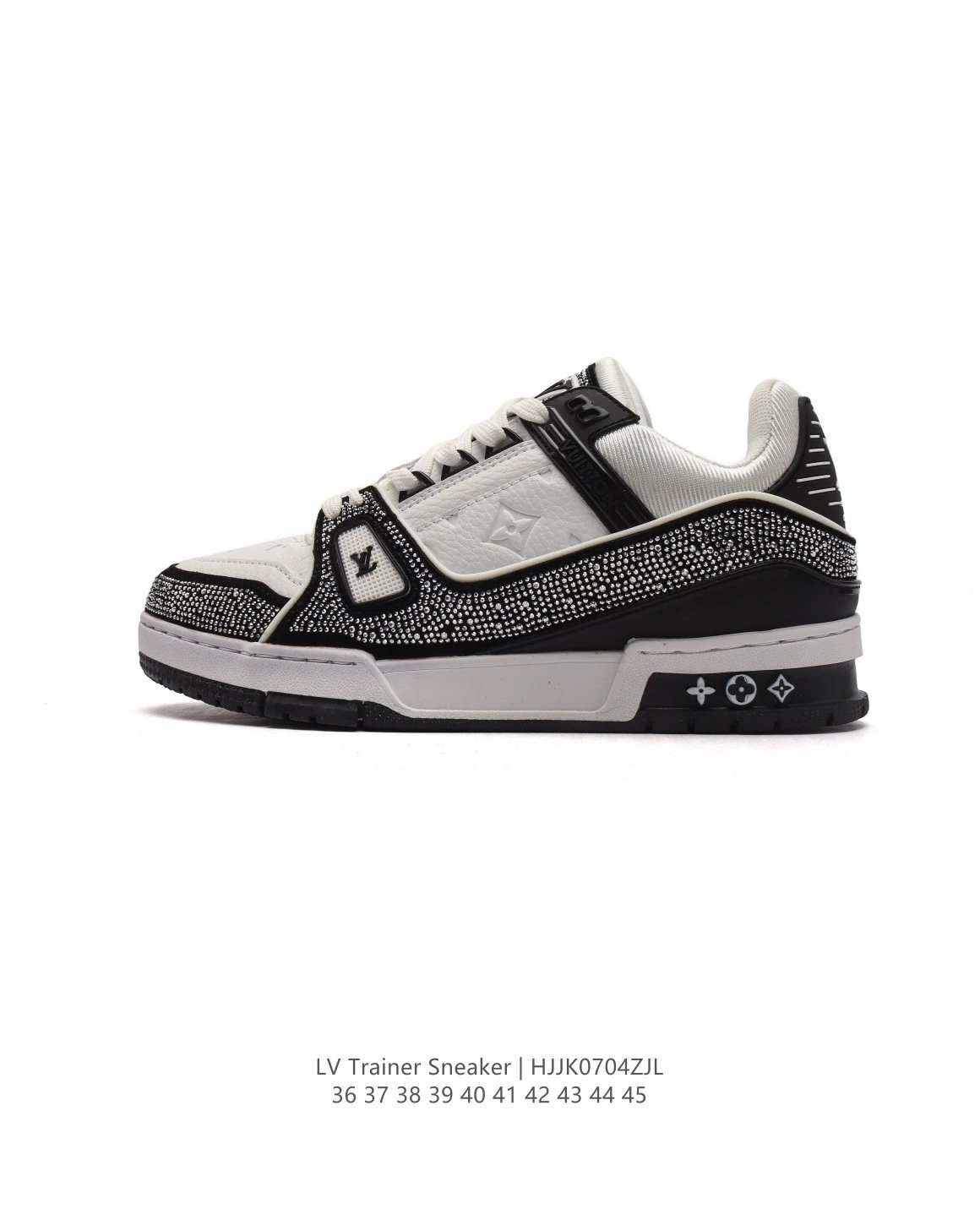 Louis Vuitton Trainer Sneaker Black Gray Red Sneakers - 21