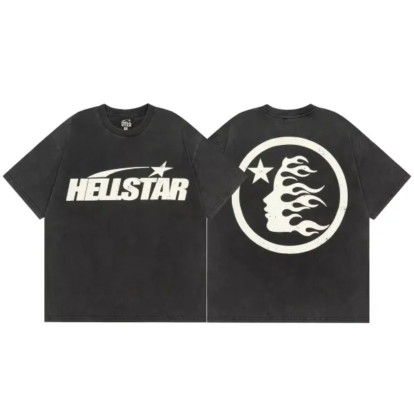 Hellstar Records x World of Eternal Rites Black Graphic T-Shirt - 19
