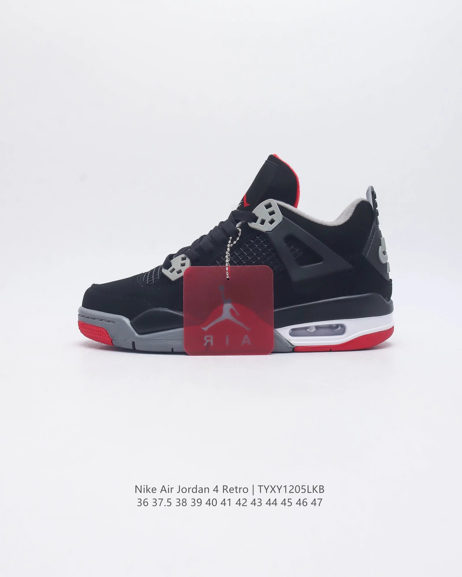 Air Jordan 4 Retro White Cement Grey Navy Sneakers - 15