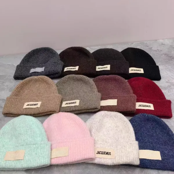 Jacquemus Le Bonnet Beanie Gray Knit Hat - 2