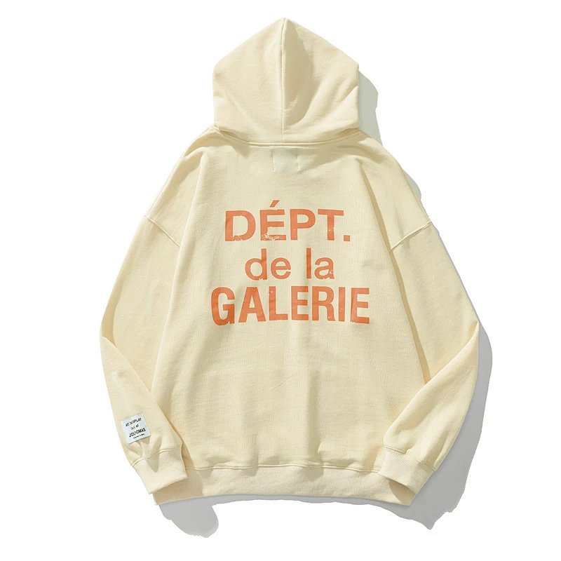 Gallery Dept Gallery Dept. Hoodie Brown product detail 25 in Litbuy spreadsheet finds
