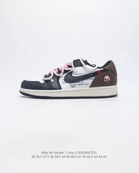 Air Jordan 1 Zoom Air Craft Black/Gray Sneakers - 21