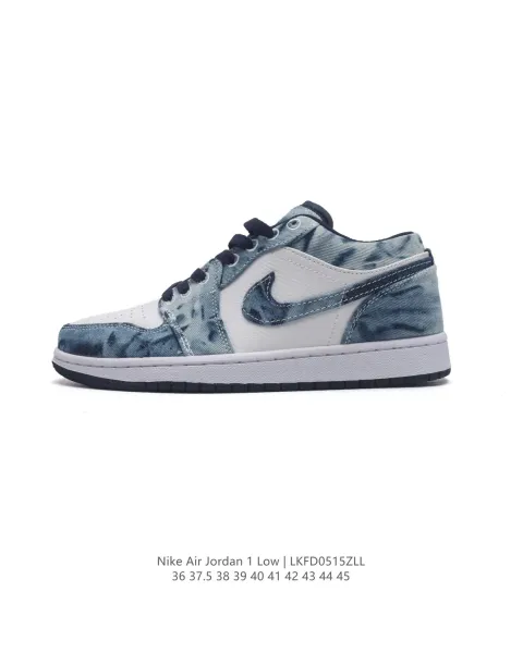 Air Jordan 1 Zoom Air Craft Black/Gray Sneakers - 32