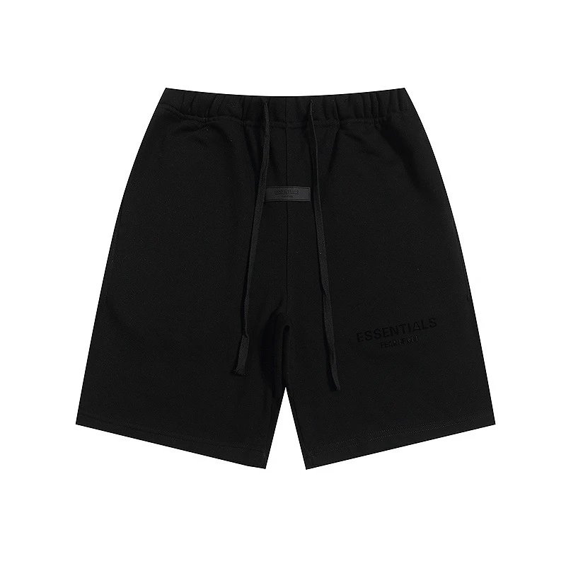 Fear of God Essentials Sweat Shorts Logo Black