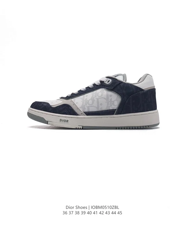 Dior Sneakers B27 low-top with Oblique side panels product detail image 12