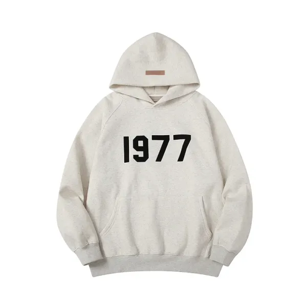 Off-White 1977 Graphic Hoodie Beige - 14
