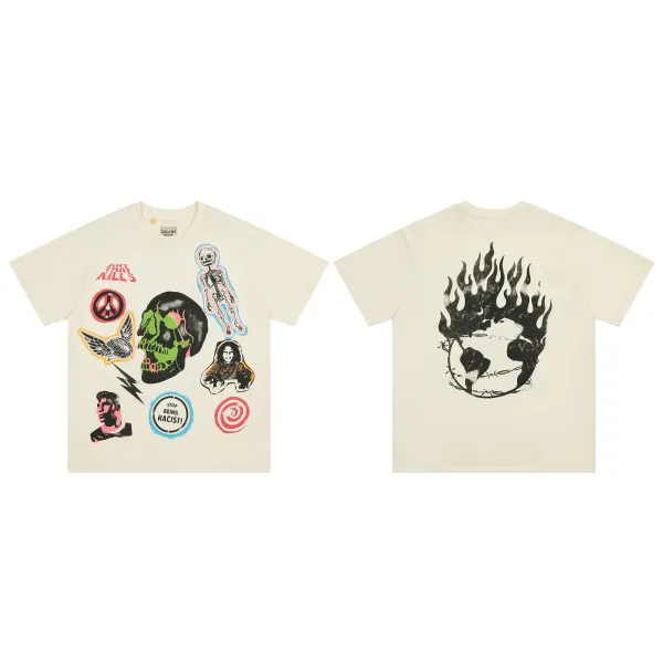 Off-White You Are Late! Graphic T-Shirt Beige - 21