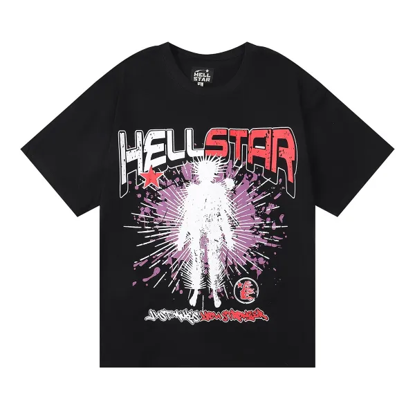 Hellstar Records x World of Eternal Rites Black Graphic T-Shirt - 14