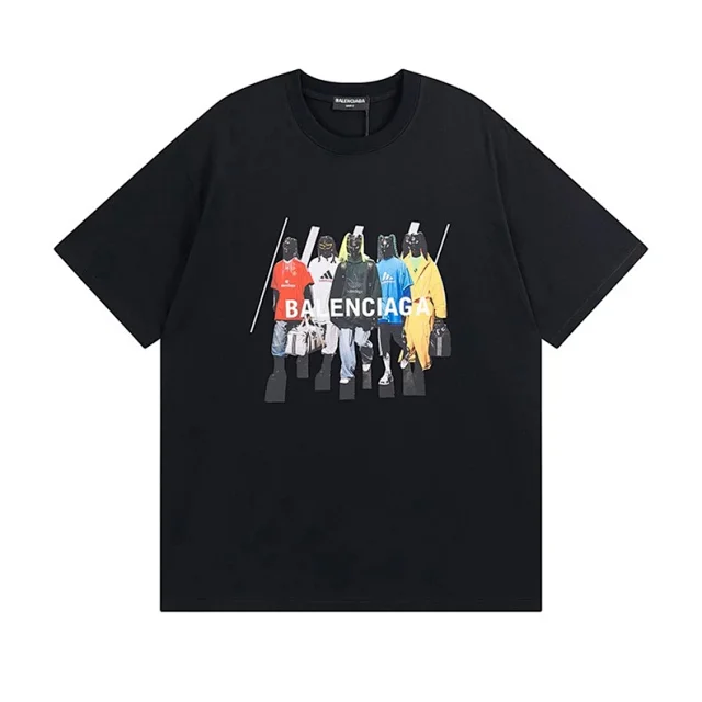 Balenciaga T-Shirts Short Sleeve Graphic T-Shirt product detail image 51