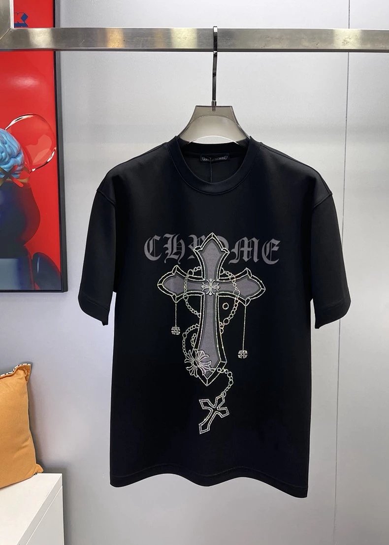 Chrome Hearts Cross Logo White T-Shirt product detail 66 in Litbuy spreadsheet finds