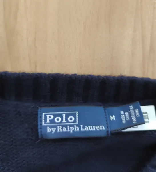 Polo Ralph Lauren Bear Embroidered Crewneck Sweater White - 5