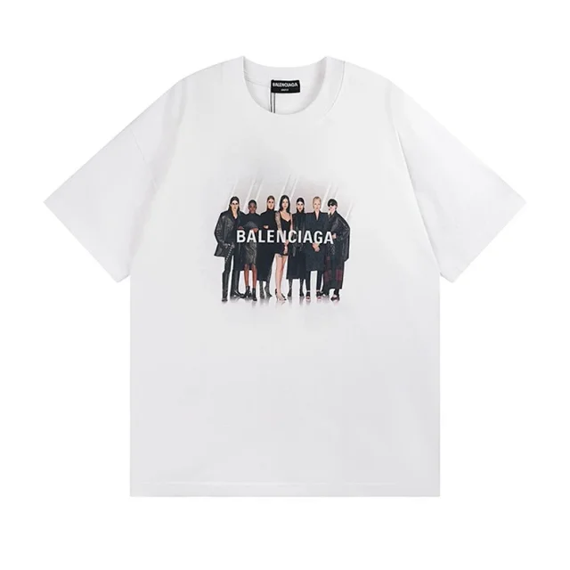 Balenciaga T-Shirts Short Sleeve Graphic T-Shirt product detail image 57