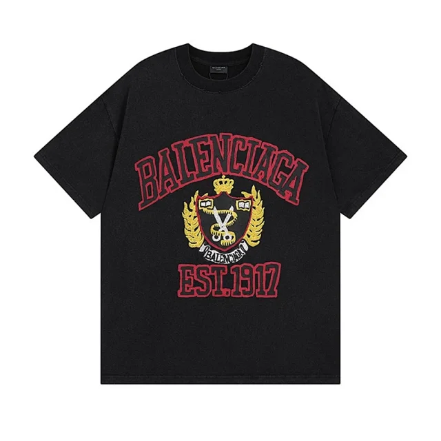Balenciaga T-Shirts Short Sleeve Graphic T-Shirt product detail image 39