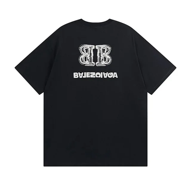 Balenciaga T-Shirts Short Sleeve Graphic T-Shirt product detail image 33