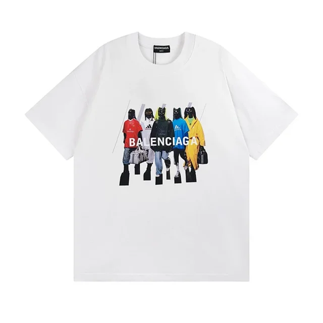 Balenciaga T-Shirts Short Sleeve Graphic T-Shirt product detail image 50