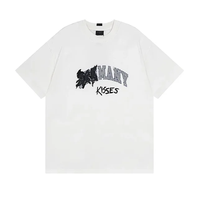 Balenciaga T-Shirts Short Sleeve Graphic T-Shirt product detail image 24