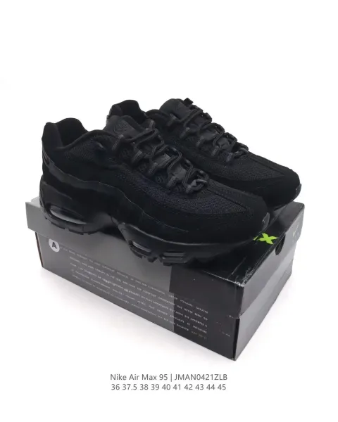 Nike Air Max 95 Black Sneakers - 1