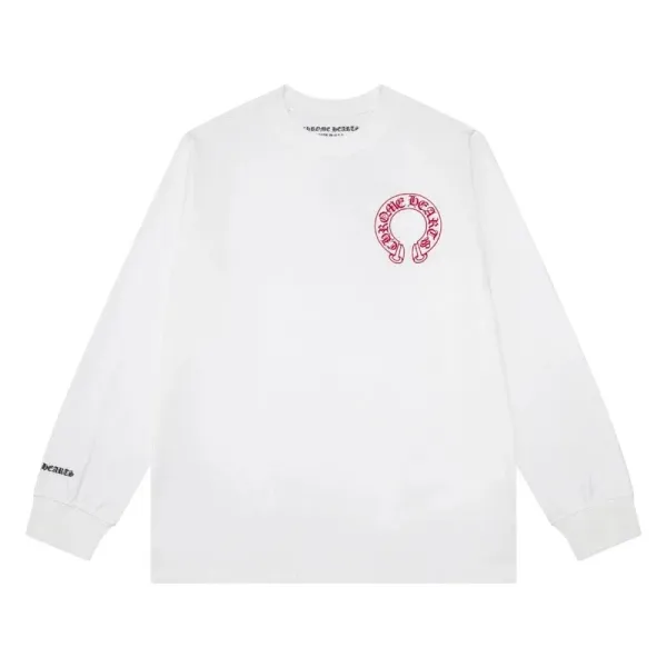 Chrome Hearts Long Sleeve T-Shirt White - 1