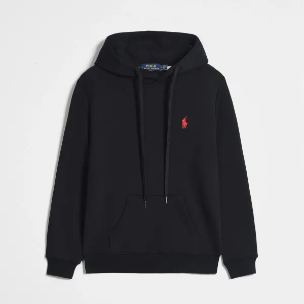 Polo Ralph Lauren Classic Big Pony Hoodie Black - 1