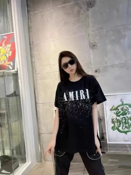 Amiri Mermaid Graphic Black T-Shirt - 5