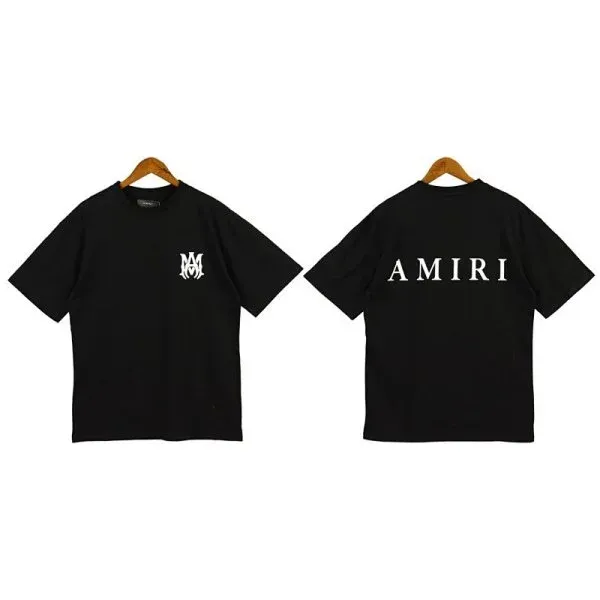 Amiri Logo Graphic Black T-Shirt - 1